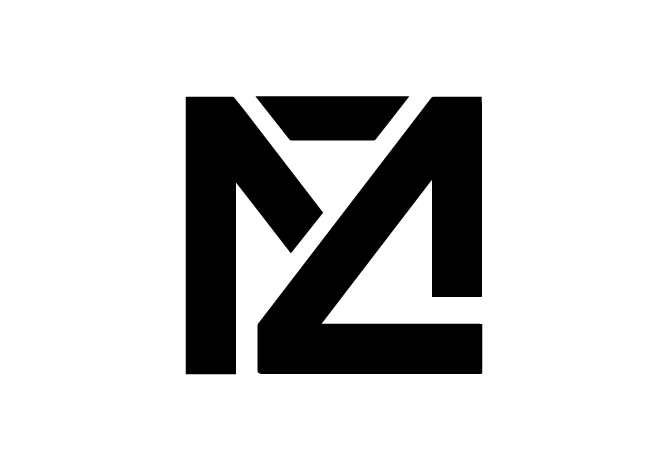 Black on White Logo